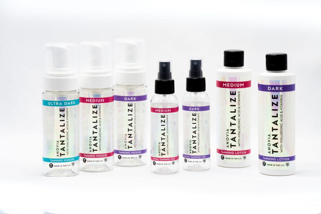 Tantalize self-tan range