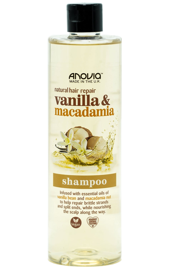 Anovia Vanilla and Macadamia Shampoo
