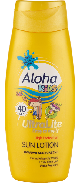 SPF 40 Kids Coloured Lotion Ultralite